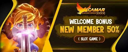 Welcome Bonus Member Baru 100% promotion banner